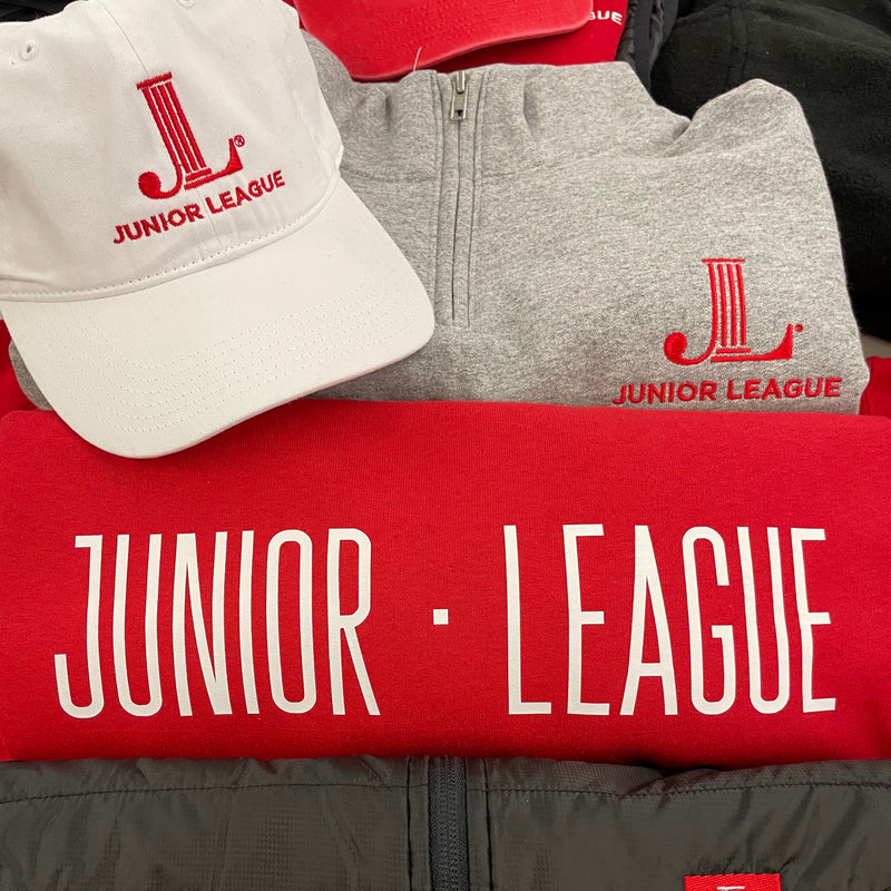 Junior League Beach Washed Low Profile Baseball Cap - JL Logo