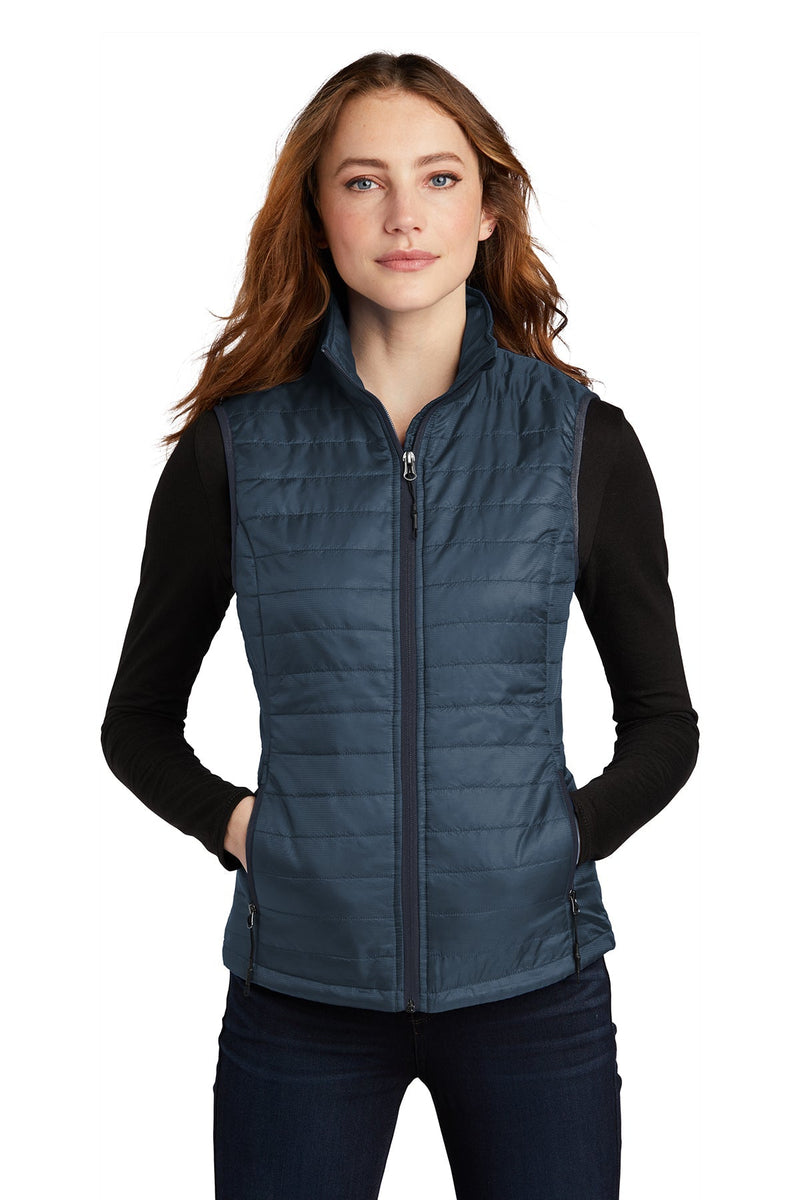 National Charity League Puffy Vest - Skyline Chapter - Navy
