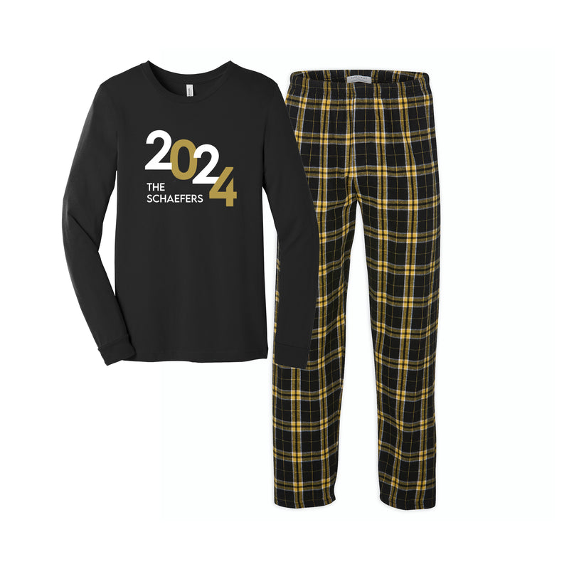 Cozy Countdown 2024 New Years Eve Pajamas