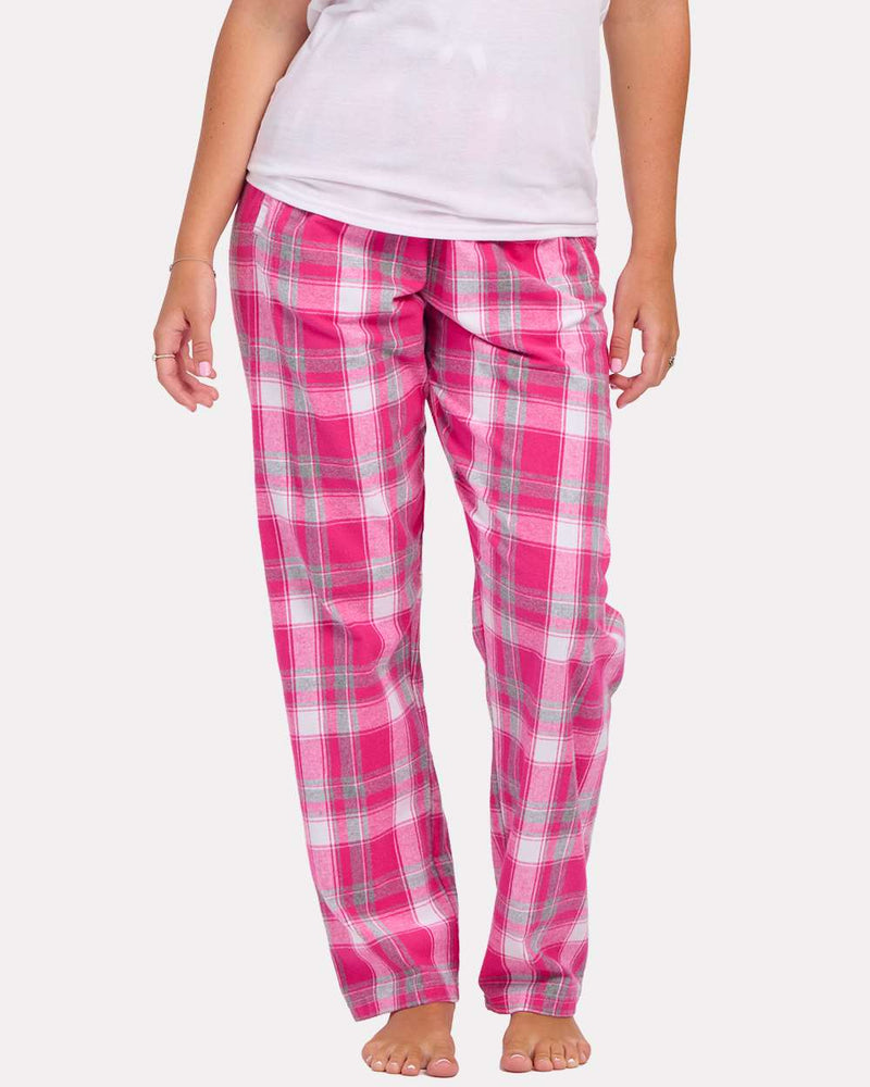 Bluebonnet NCL Ladies Flannel Pants -  Pink Metro