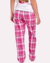 Bluebonnet NCL Ladies Flannel Pants -  Pink Metro