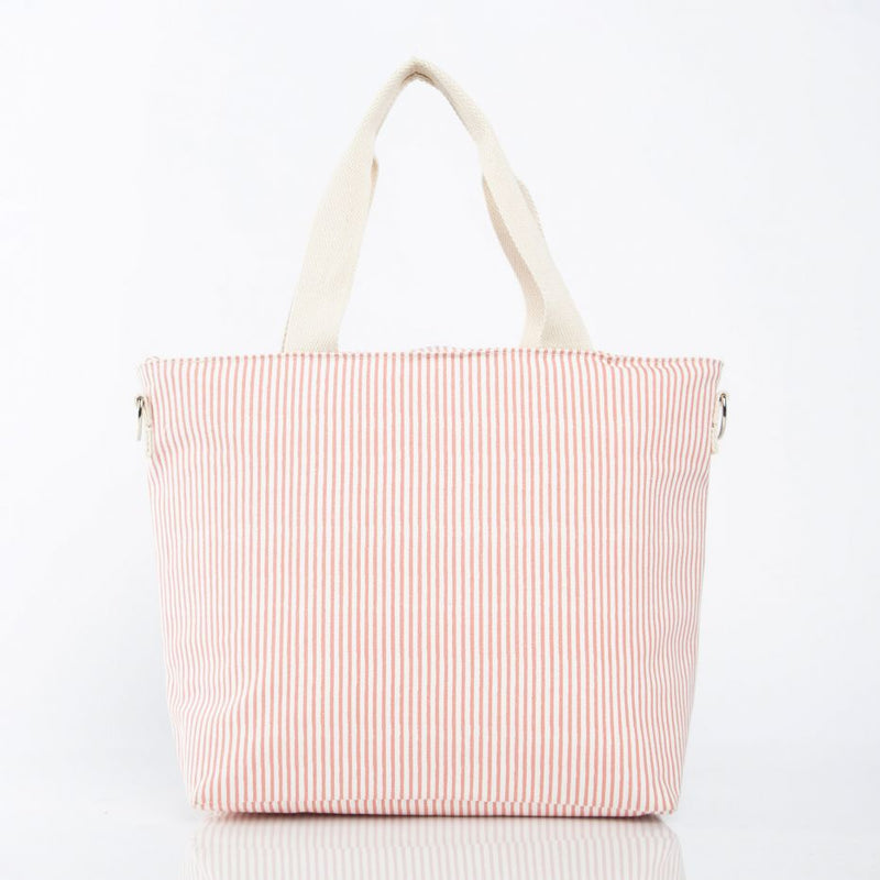Brentwood Sunshine Insulated Stripes Cooler Tote Bag