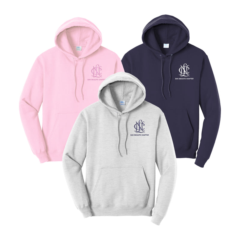 National Charity League Nublend Hooded Sweatshirt - NCL San Dieguito Chapter