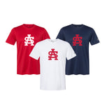 University of South Alabama Adidas Blended T-Shirt - SA Letters Logo