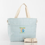 Brentwood Sunshine Insulated Stripes Cooler Tote Bag