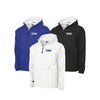 Christopher Newport University Lined Windbreaker embroidered with CNU Letters.  Charles River classic flannel lined CNU Captains windbreaker in royal, white or black. Sizes S-3XL