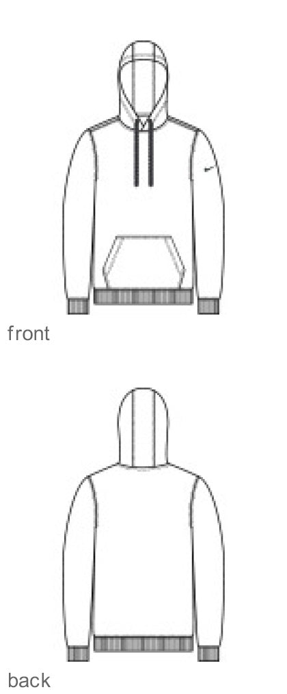 Furman Nike Hooded Sweatshirt - Diamond F & Choice of Sport