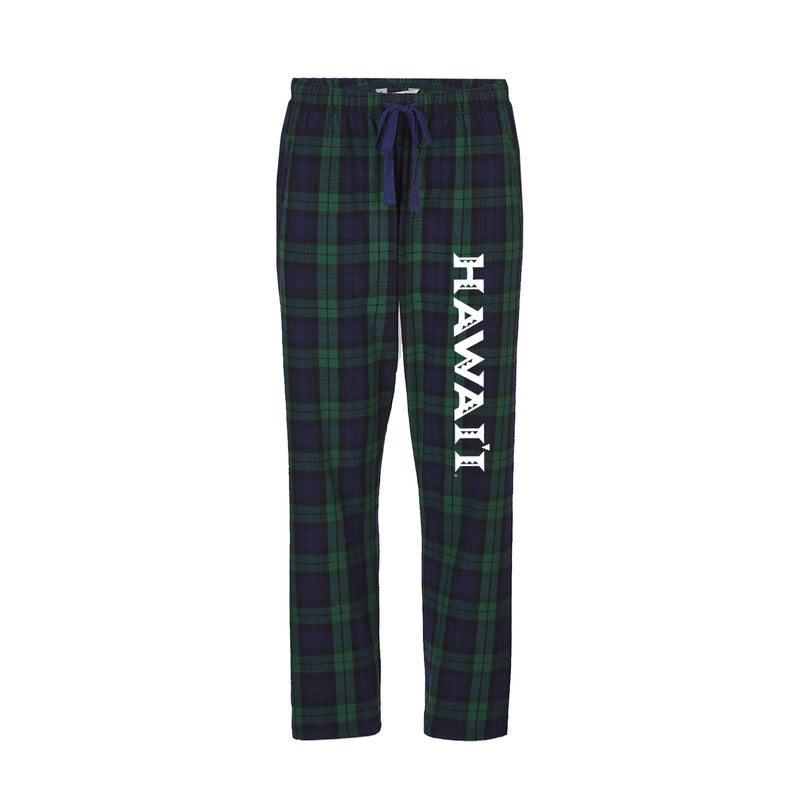 Samuel Plaid Green Long PJ Pant, XS-S