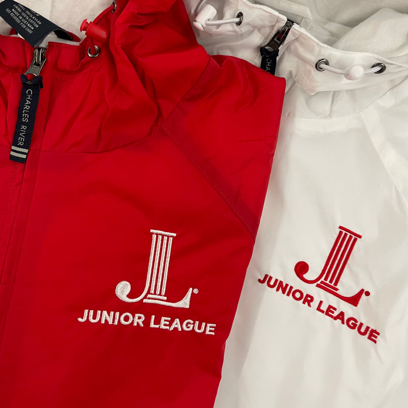 Junior League Lined Windbreaker - JL Logo