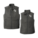 Furman University Puffer Vest - FU Wordmark