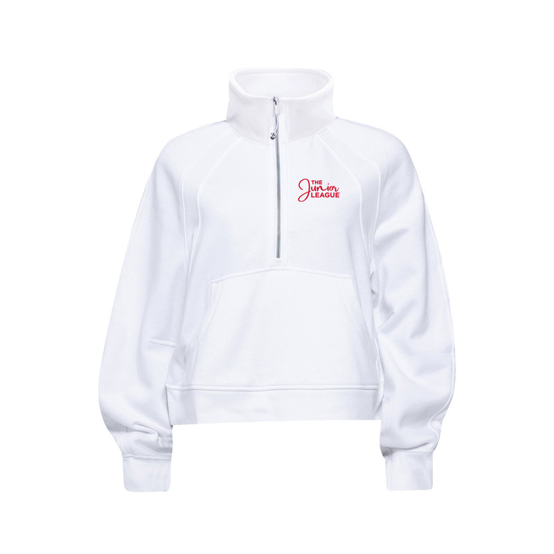 Junior League Script lululemon Scuba Oversized Funnel Neck Half