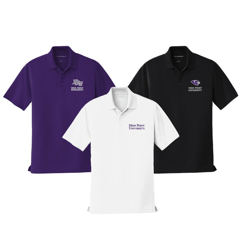 High Point University Performance Polo - Embroidered Choice of Logo