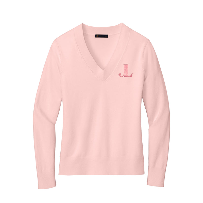 Junior League Icon Brooks Brothers Vneck Sweater
