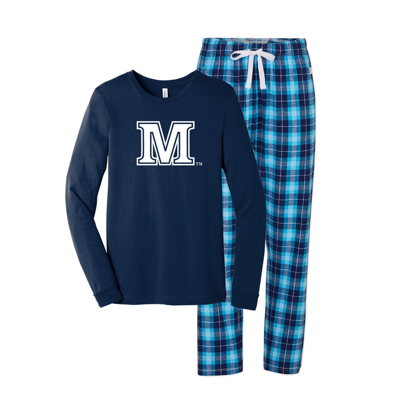 University of Maine Flannel Pajama Set - Unisex Sizing – Cotton