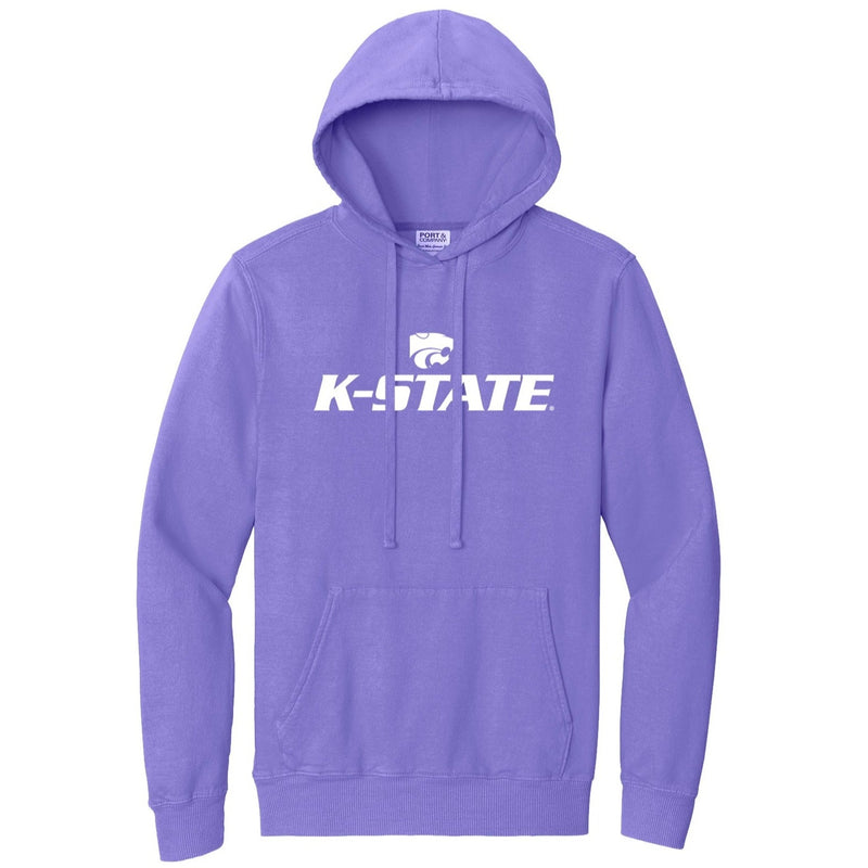 Kansas State University Beach Washed Hooded Pullover