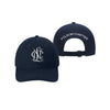 National Charity League Beach Washed Baseball Hat Navy & White  - NCL Folsom Chapter
