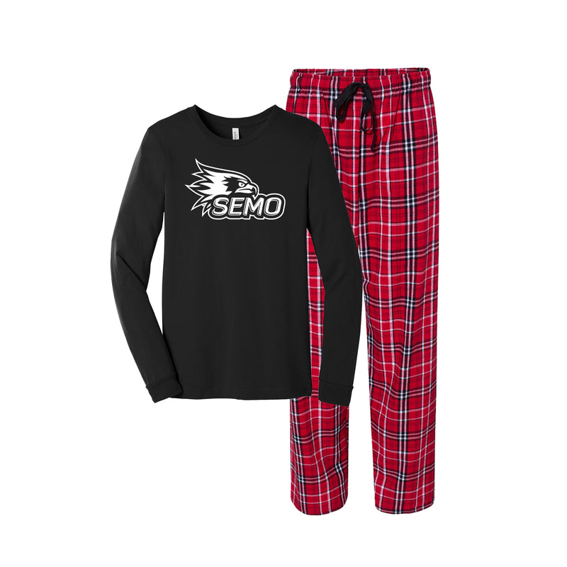 Southeast Missouri State University Flannel Pajama Set - Unisex