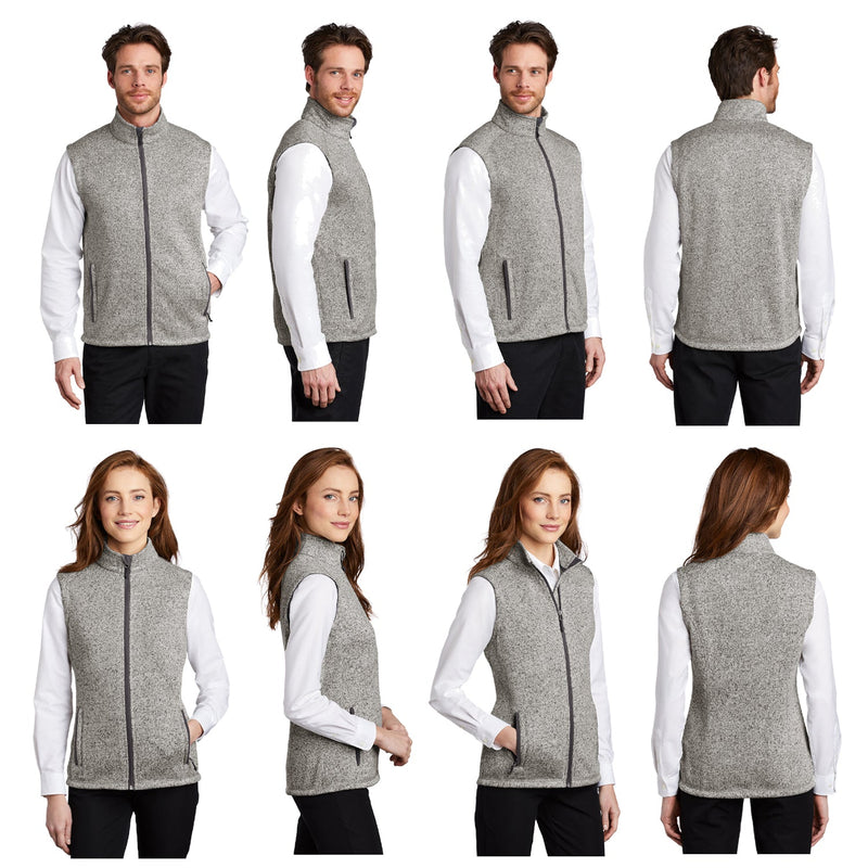 University of South Alabama Sweater Fleece Zip Up Vest