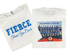 Custom Team Photo T-Shirts with Front Print and Photo on Back