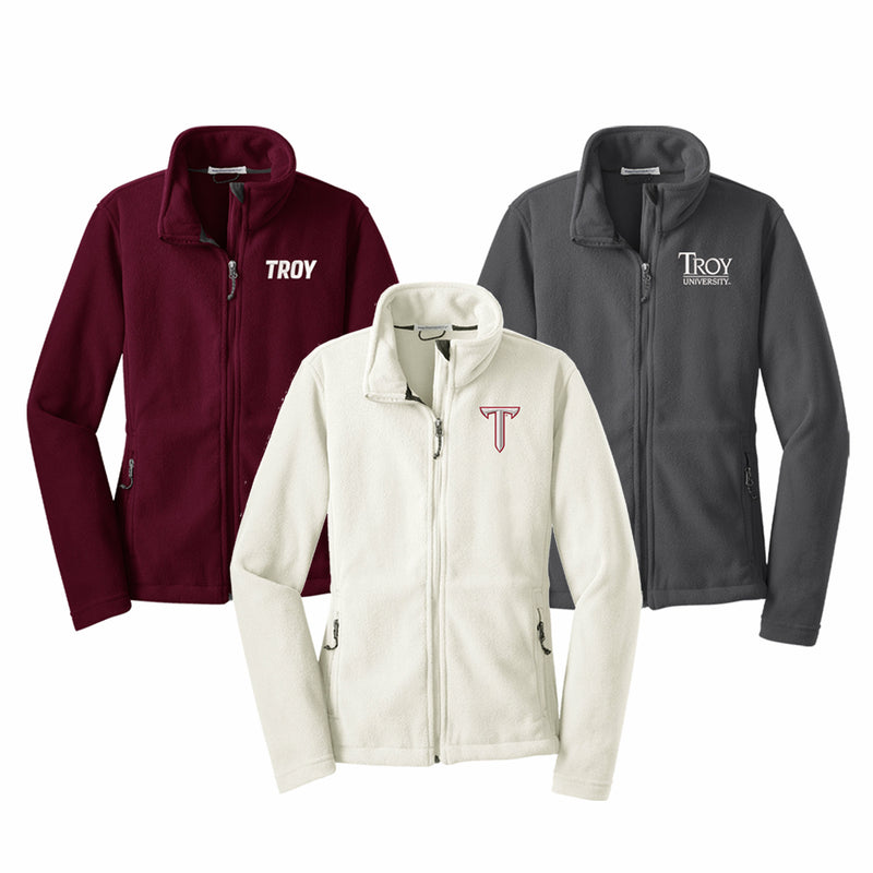 Troy University Fleece Jacket - Ladies