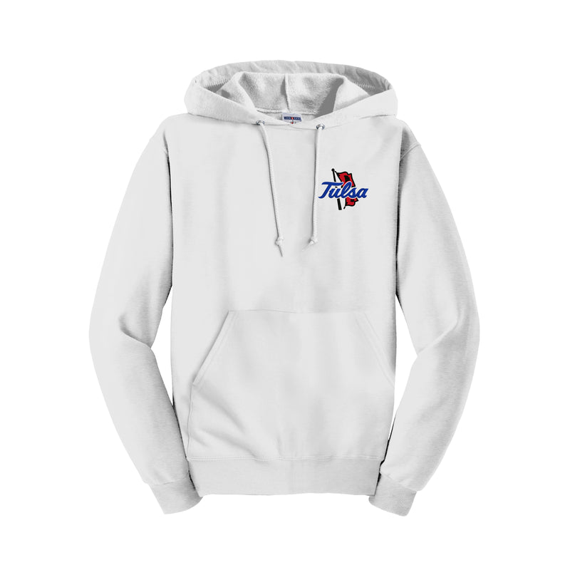 The University of Tulsa Hooded Pullover Sweatshirt - Embroidered Hurricane Logo