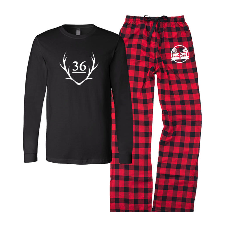 Personalized Buck Flannel Pajama Set – Cotton Sisters
