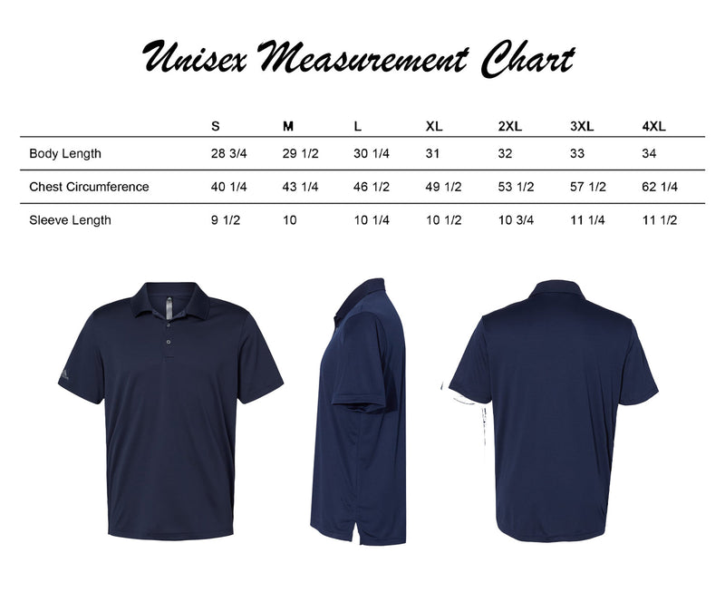 Adidas polo best sale shirt size guide