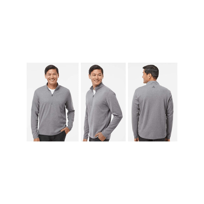 NJCAA Adidas Quarter-Zip Sweater with Region Number