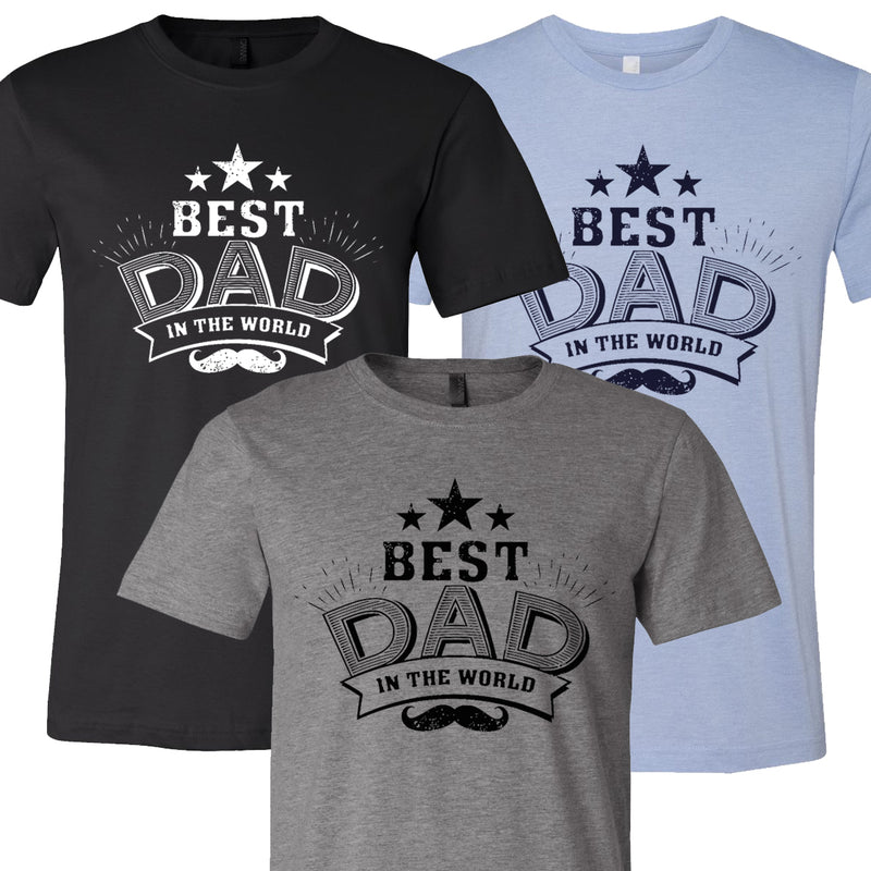 Best Dad in the World T Shirt