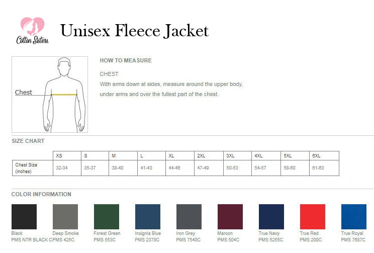 Male Nurse Fleece Jacket - UNISEX