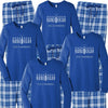 Personalized Matching Family Hanukkah Pajamas with Names - Happy Hanukkah