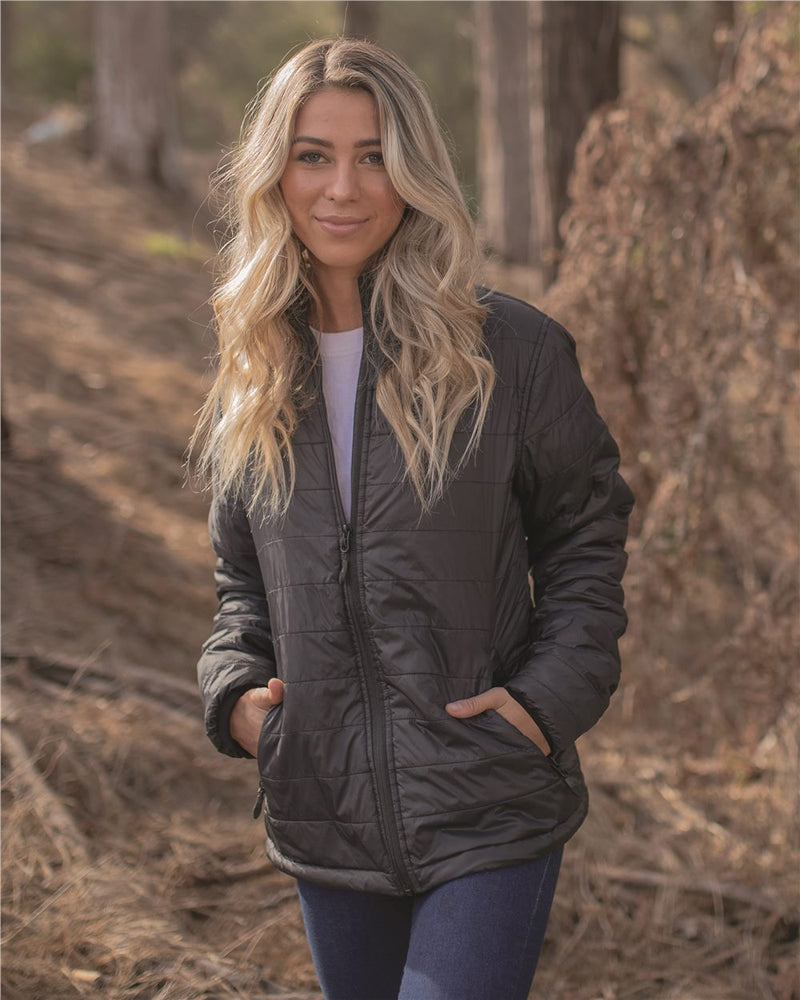 Women's Monogrammed Puffer Jacket – Cotton Sisters