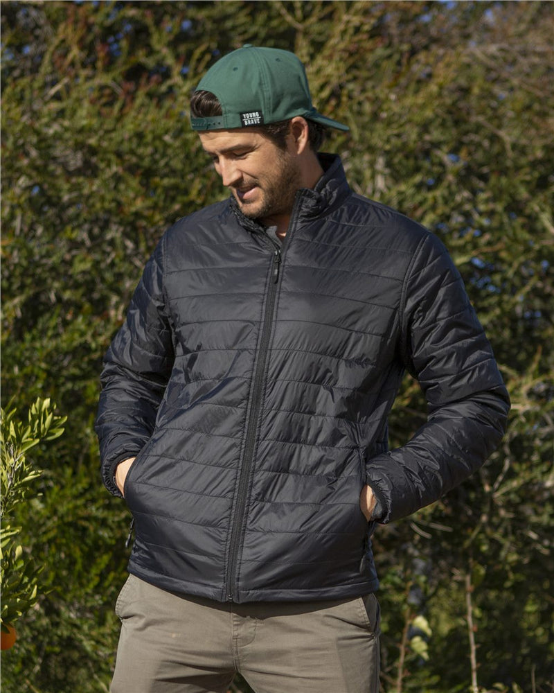 Men's Monogrammed Puffy Jacket