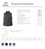 National Charity League Puffer Vest - NCL Puffy Vest Navy
