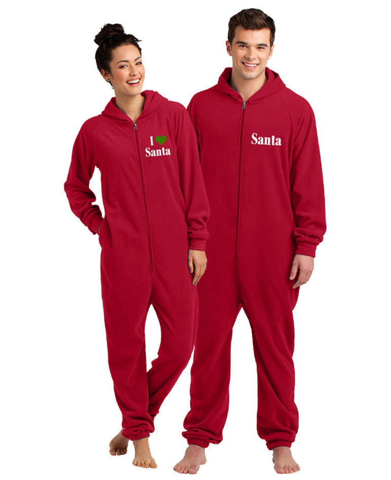 Santa pajamas adults outlet