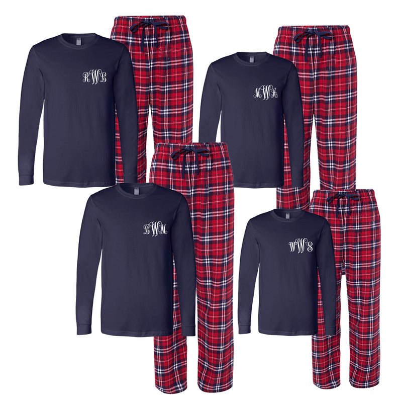 Mixed Monogram Pajama Shirt - Holiday Gifts - Holiday Gifts for