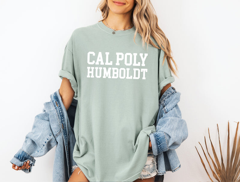 Cal Poly Humboldt Heavy Weight T-Shirt - Comfort Colors