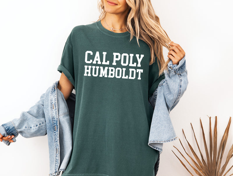 Cal Poly Humboldt Heavy Weight T-Shirt - Comfort Colors