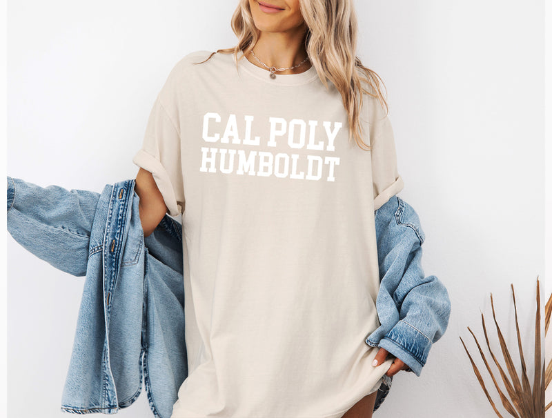 Cal Poly Humboldt Heavy Weight T-Shirt - Comfort Colors