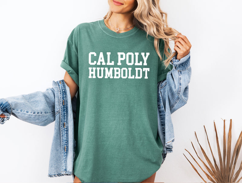 Cal Poly Humboldt Heavy Weight T-Shirt - Comfort Colors