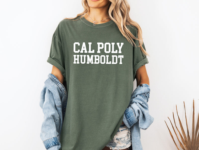 Cal Poly Humboldt Heavy Weight T-Shirt - Comfort Colors