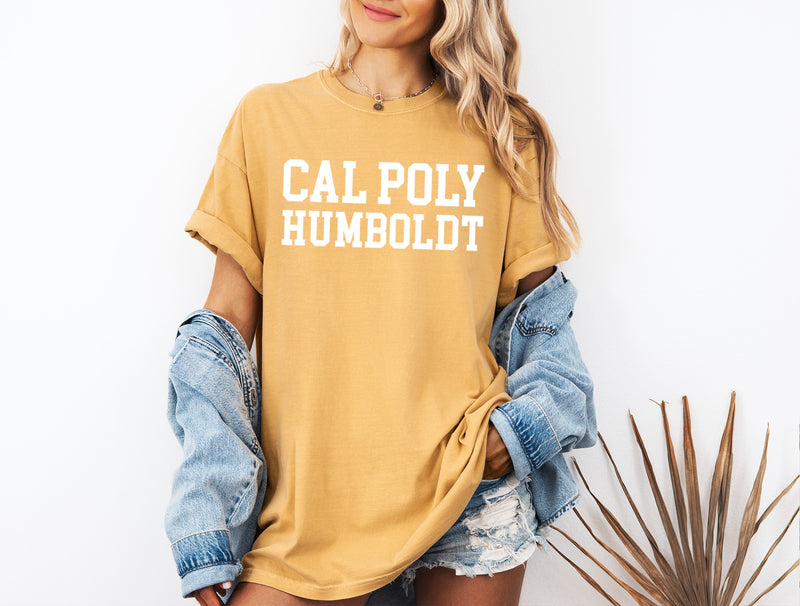 Cal Poly Humboldt Heavy Weight T-Shirt - Comfort Colors