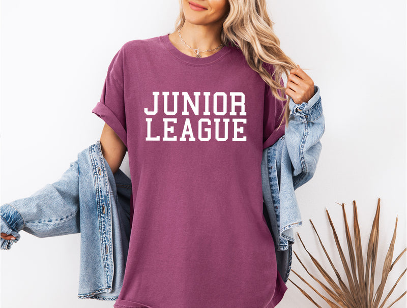 Junior League Heavy Weight T-Shirt - Comfort Colors Summer Tee
