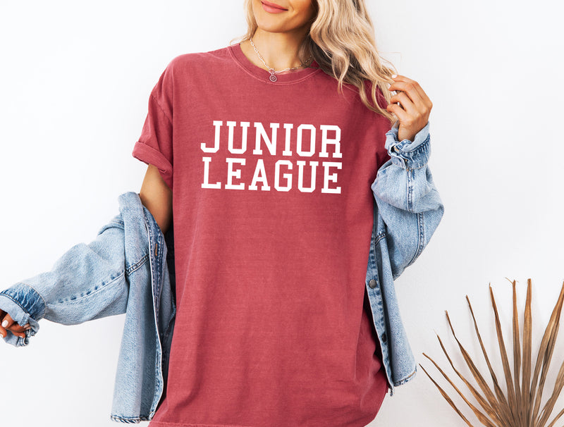 Junior League Heavy Weight T-Shirt - Comfort Colors Summer Tee
