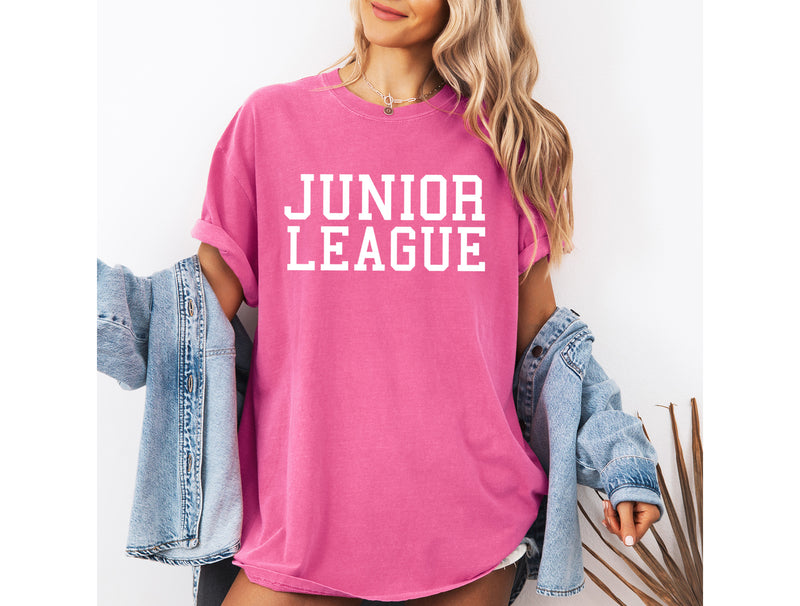 Junior League Heavy Weight T-Shirt - Comfort Colors Summer Tee