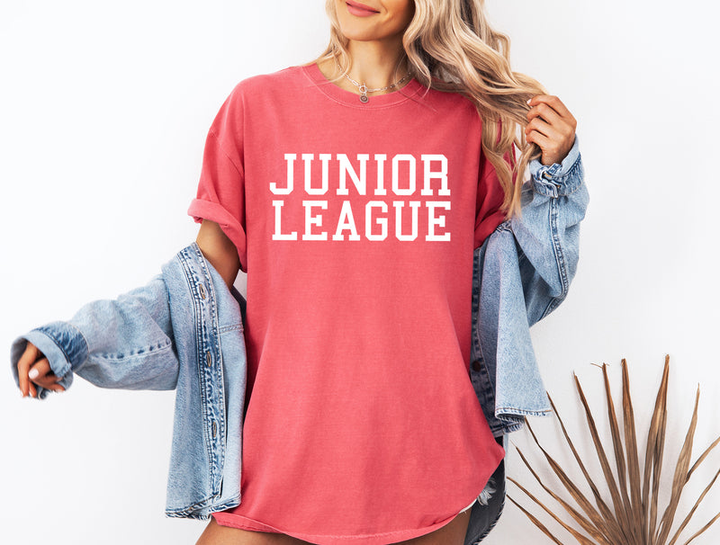 Junior League Heavy Weight T-Shirt - Comfort Colors Summer Tee