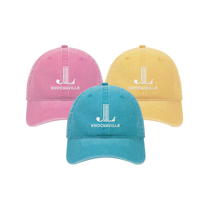 Junior League Custom Beach Washed Low Profile Baseball Cap - JL Icon Hat with League Name