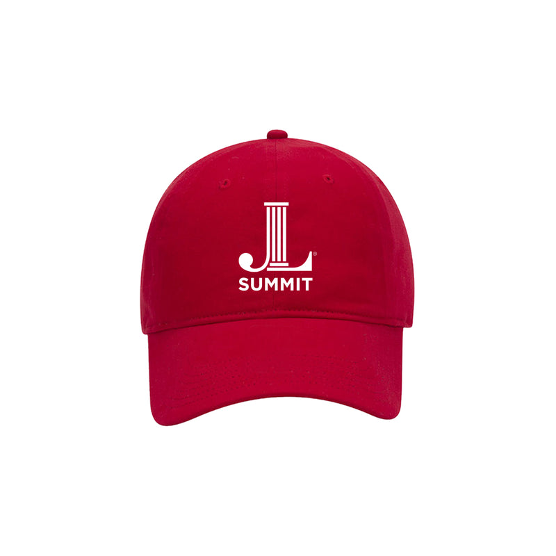 Junior League of Summit Beach Washed Low Profile Baseball Cap - JL Icon Summit Hat
