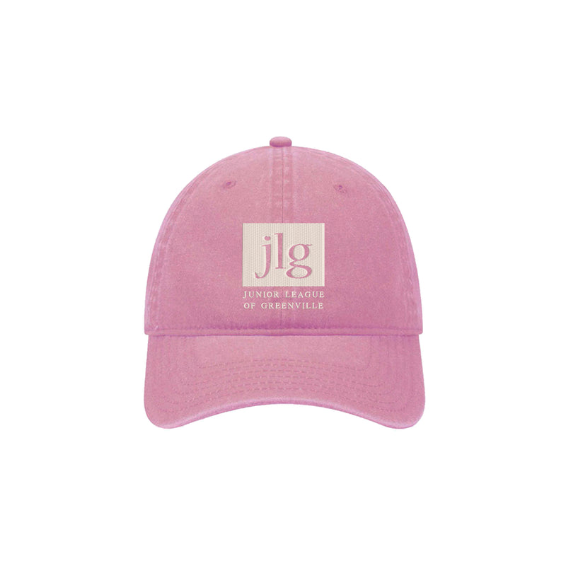 Junior League of Greenville Low Profile Baseball Cap - Logo Hat