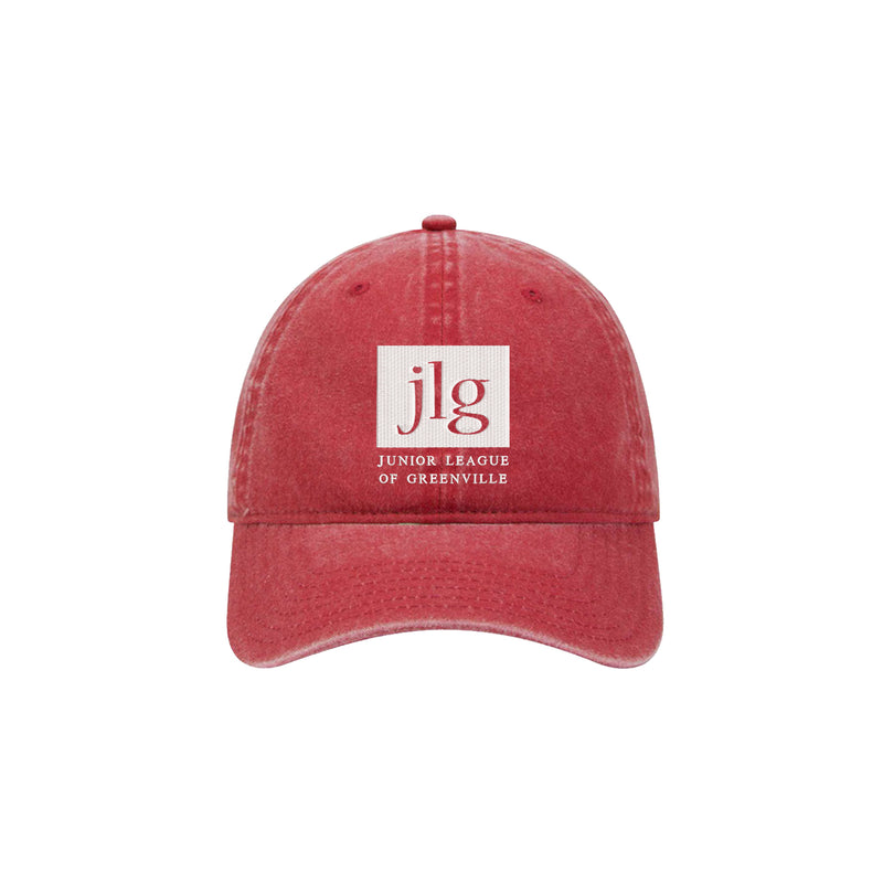 Junior League of Greenville Low Profile Baseball Cap - Logo Hat